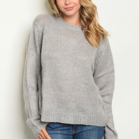 Tricot by C’est Toi Sweaters - Tricot by C’est Toi Long Sleeve Sweater